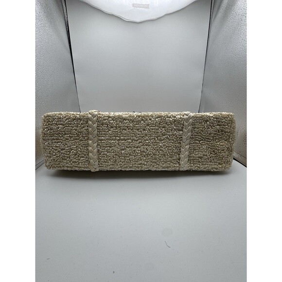 Vintage Caron Of Houston Nautical Raffia Purse NWT Highly Embellished 1960’s - Picture 6 of 11